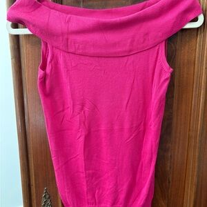 INC International Concepts Pink Off-the-Shoulder Top